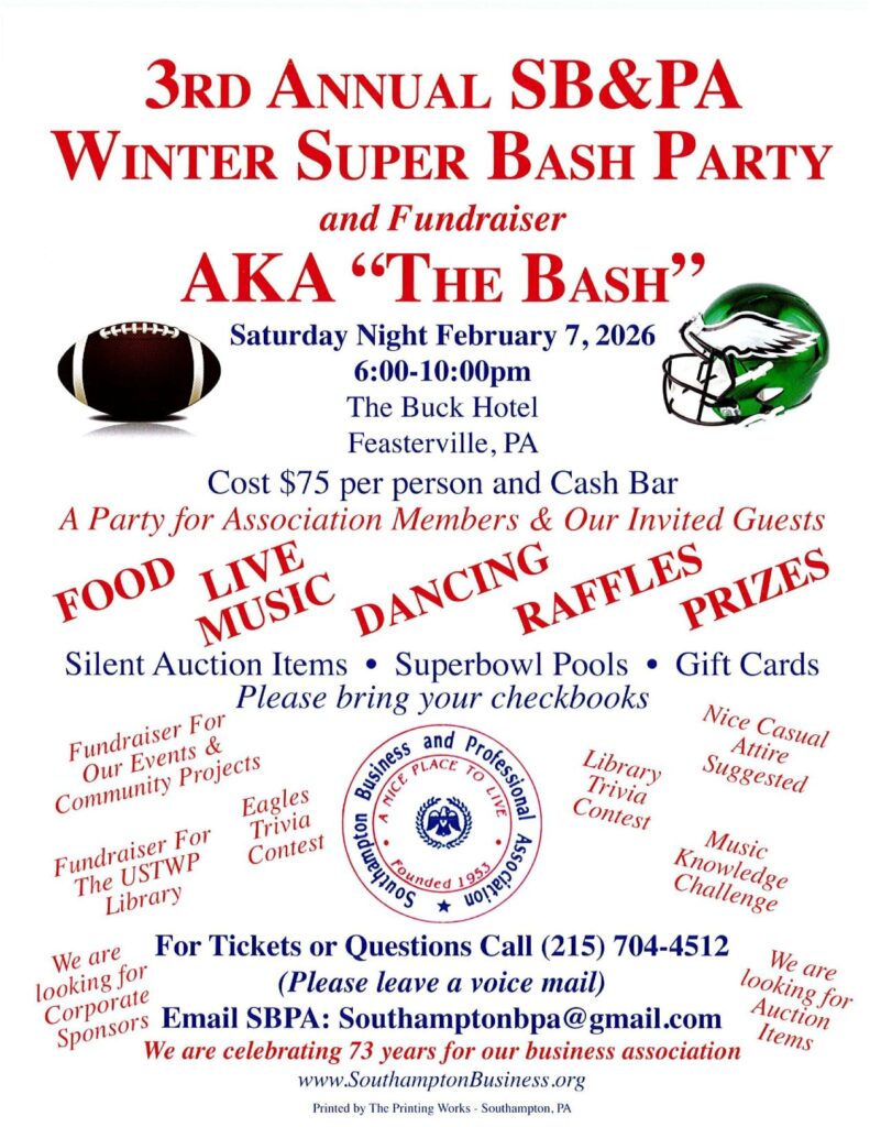 SBPA BASH 2026 FLYER