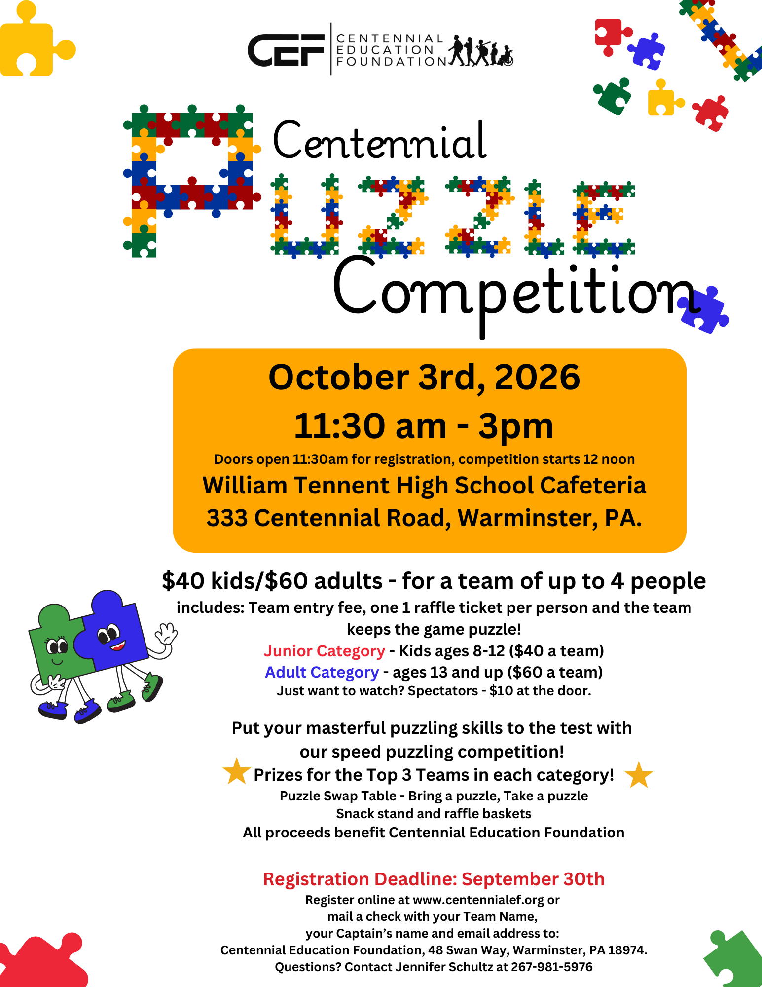 Centennial Puzzle Competition 2026